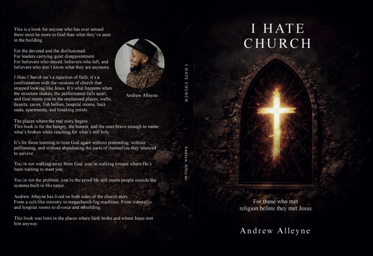 Front cover of the book I Hate Church by Andrew Alleyne